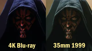 The Phantom Menace 4K vs 35mm (1999)