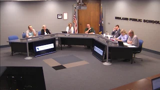 Board of Education Meeting - June 25, 2018