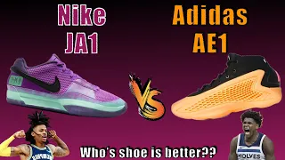 Nike Ja 1 vs Adidas AE1 Performance Review - What's BETTER!??