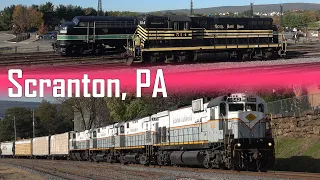 Crazy ALCO Chug and Rare Steamtown Switching