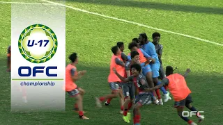 OFC U-17 Championship highlights | Semi-final 1 New Caledonia vs Tahiti