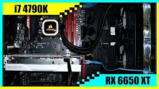 i7 4790K + RX 6650 XT Gaming PC in 2022 | Tested in 7 Games