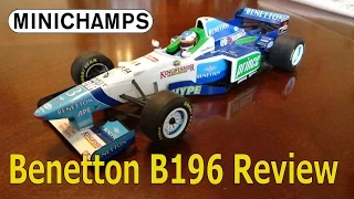 Minichamps Review, Benetton B196 1/18 (1996)