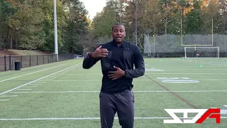 How To Get Out Your Breaks Faster As A Wide Receiver | Saire Davis Academy