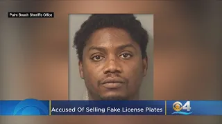 'Tag Man' Accused Of Selling Fake License Plates In Florida