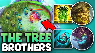 We turned the 2v2 map into a DEADLY FOREST! (This Comp is Actually Unbeatable)