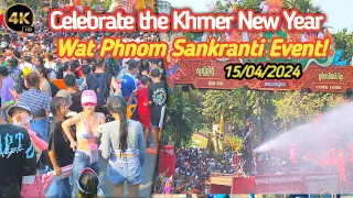 Celebrate the Khmer New Year at Wat Phnom Sankranti Event!