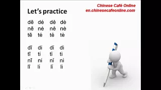 Chinese pronunciation Pinyin Lesson 3