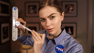 ASMR Detailed General Checkup After Space Travel👨‍🚀 (Cranial Nerve Exam, Ear, Eye, Physical Checkup)