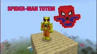 MINECRAFT SPIDER-MAN TOTEM