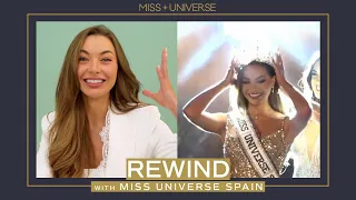 Miss Universe Spain TEARS UP AT HER CROWNING MOMENT | REWIND | Miss Universe