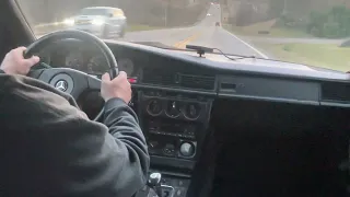 1991 Mercedes-Benz 190E 2.5-16v Evo II Tribute Driving Video 2