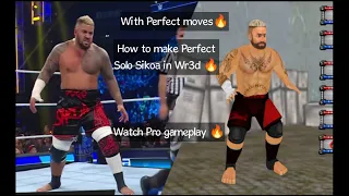 How to make Solo Sikoa in Wrestling Revolution 3D 🔥| How to make Solo Sikoa in Wr3d