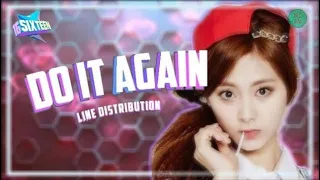 SIXTEEN (Minor) -  다시 해줘 (Do It Again) | Line Distribution | MIAM_k