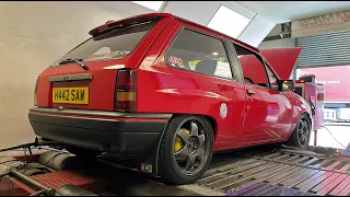 1990 Vauxhall Nova 2.0 C20XE | Jenvey Throttle Bodies | Dyno Pulls+Mapping | Epic ITB Noise