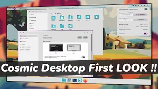 Pop!_OS NEW COMSIC DESKTOP ENVIRONMENT IS *MIND BLOWING*