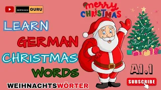 Fröhliche Weihnachten | Wortschatz