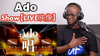 First Time Hearing - 【Ado】 Show【LIVE映像】唱 日本武道館 | REACTION🤯