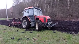 Zetor na dwa koła 🤣Wtopa???Mokre oranie łąki