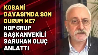 KOBANİ DAVASI'NDA SON DURUM NE? HDP Grup Başkanvekili Saruhan Oluç anlattı