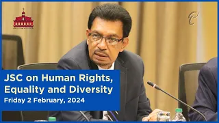 17th Meeting - JSC Human Rights, Equality and Diversity - February 2, 2024 -Access to Services (PWD)