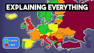 The EUROPE Explained in 30 Maps! (even for Europeans)