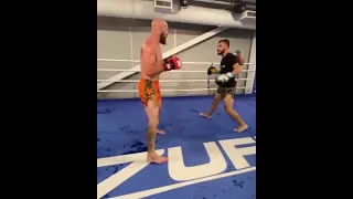 Cowboy Cerrone's impressive sparring before fight HD