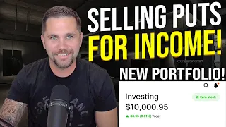 Generating Income with Cash Secured Puts | My First Trade in the New Options Portfolio!