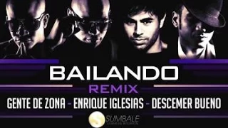 Enrique Iglesias Ft. Gente de Zona  -  Bailando Mix (Lyrics)