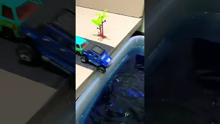 Miniature Cars Falling into water 21