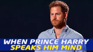 🪐 When Prince Harry Speaks Him Mind 🤔