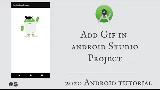 How to add gif in android studio