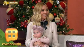 ¡Shanik Aspe nos visita en el foro y nos presenta a su hermosa hija Carlotta! | Ventaneando