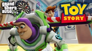 GTA 5 Mods TOY STORY!! ANDY'S ROOM!! BUZZ AND WOODY