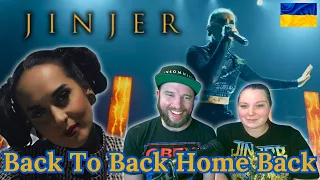 Jinjer's Anti-War Anthem is such a BANGER..we did it TWICE! | Jinjer - Home Back | Reaction #ukraine