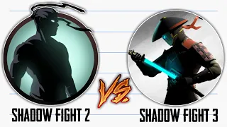 Shadow Fight 2 Vs Shadow Fight 3 Which Game Is Better ! 🤔 [Hindi]