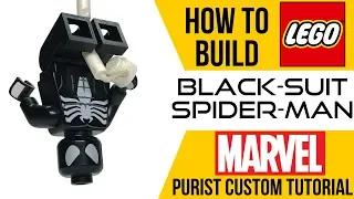 HOW TO Build LEGO SYMBIOTE SPIDER-MAN