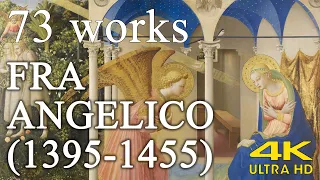 Fra Angelico : One of the greatest 15th-century painters | painting collection (73 works) | 4K UHD