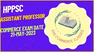 HPPSC assistant professor commerce  question paper 2023 with answer#hppsc #pyqs