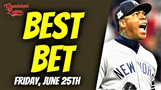 Grandstand Bettors Free Picks (6/25/21) | ⚾ MLB Picks Today | Talkin Baseball: Yankees vs Red Sox