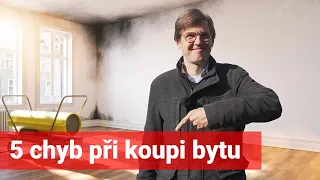 5 největších chyb při koupi bytu