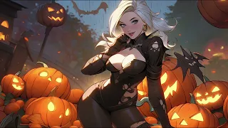 Waifu at the Pumpkin Patch | Spooky Chillhop Mix - For Studying, Gaming, Relaxing