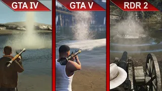 THE BIG COMPARISON 3 | GTA IV vs. GTA V vs. Red Dead Redemption 2 | PC | ULTRA