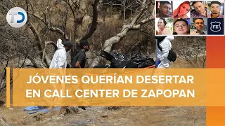 Restos humanos localizados en barrancas de Zapopan pertenecen a los desaparecidos de los call center