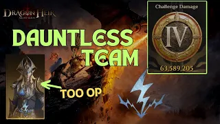 Dauntless Team In Temporal Vortex... Tharivol Too OP.. Team Showcasse | Dragonheir Silentgods