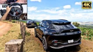 Aston Martin DBX & Lamborghini Urus | OFFROAD CONVOY | Forza Horizon 5 | Logitech g29 gameplay