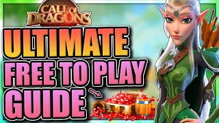 Free to Play Guide for Call of Dragons [Best tips & tricks for F2P]