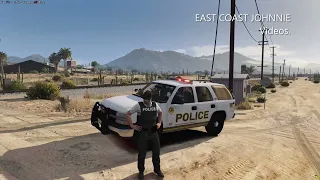 East Coast Johnnie Trailer with Go LOCO Railroad PD. | GTAV | FiveM | Five PD|