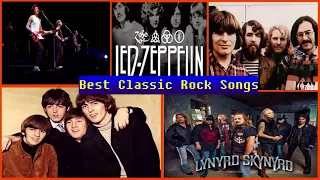 Led Zeppelin,The Beatles, Dire Straits, CCR, Lynyrd   Greatest Hits   Best Rock Songs Of All Time