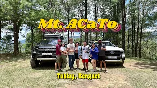 Car camping at Mt. ACaTo | Campsite near Baguio